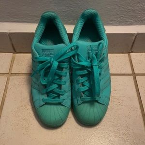 Adidas superstar vibrant color